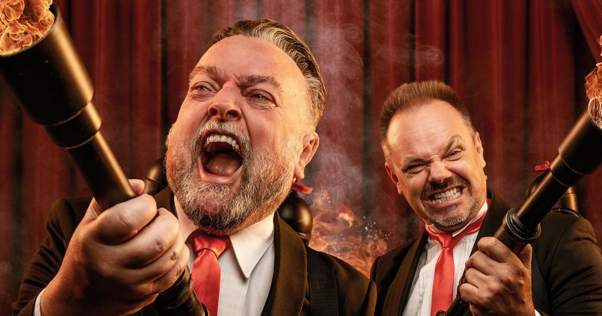 Arie en Silvester — Breken de tent af